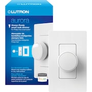 LUTRON Dimmer Paddle Switch Wht Z3-1BRL-PKGD-WH